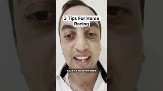 3 Simple Horse Racing Tips That Have Stood The Test Of Time