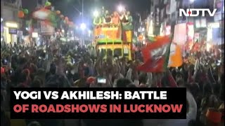 Yogi Adityanath vs Akhilesh Yadav: Battle Of Roadshows In Lucknow