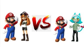 Mario x Karen vs Mario x Meggy