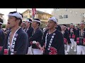 平成30年度 八田荘だんじり祭 新道パレード 堀上町ラスト