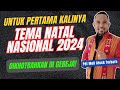 Untuk Pertama Kalinya Tema Natal Nasional 2024 dibahas Di GKII Kutai Timur - Kalimantan Timur!