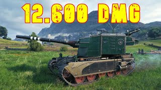 World of Tanks FV4005 Stage II - 4 Kills 12,6K Damage