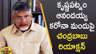 Chandrababu Naidu Reacts Over Anandayya Ayurvedic Medicine | Krishnapatnam | AP News | Mango News