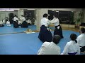 両手取り十字投げ 合気道入江道場 aikido iriedojo aikikai kyoto