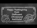 pregnant man happy thanksgiving from gulfcoast ultrasound institute