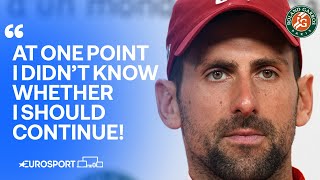 Novak Djokovic FULL Post-Match Press Conference after reaching French Open quarter-final 🇫🇷