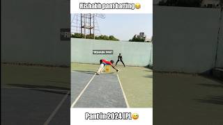 Rishabh Pant funny batting in IPL😂 #cricket #shorts