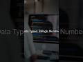 JavaScript Data Types: Strings, Numbers, Booleans, and More