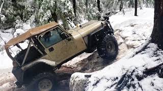 Wheeling in the mud and snow at the Grotto, Sylvester  Rd. Mission BC