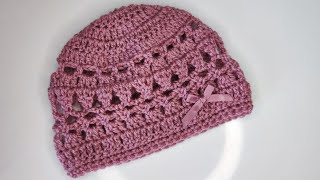 #85 How to crochet a baby hat