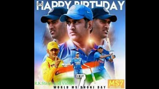 Tribute To The Legend Msd kgf Version Happy Birthday to King of Ipl