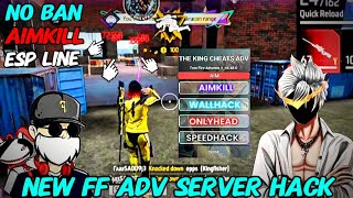 New FF OB48 Advance Server Mod Menu | The King Cheats ADV | Anti-Ban \u0026 Rank Working | Free Fire Mod