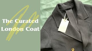 The Curated London Coat Navy Review