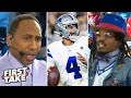 FIRST TAKE | Stephen A. & Cam Newton on Dak Prescott: There's no way we can drop another home game