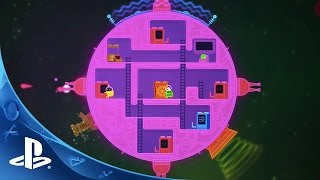 Lovers in a Dangerous Spacetime - Release Trailer | PS4