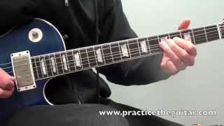 Blues Guitar Lesson-Major And Minor Pentatonic Scales-Arpeggios-Licks-Improvisation-Backing Track
