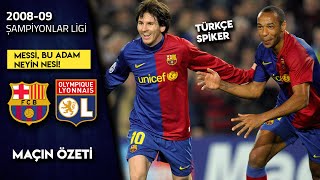 Barcelona 5-2 Lyon | 2009 Şampiyonlar Ligi - Türkçe Spiker