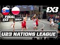 Slovakia vs Poland | Men's Final - Full Game | FIBA 3x3 U23 Nations League 2021 - Europe 1 | Stop 6