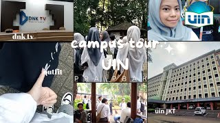 vlog campus tour UIN Jakarta 2024 [pra PBAK] 🎓🎥