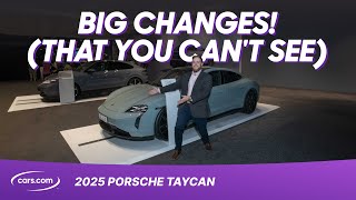 2025 Porsche Taycan Up Close: Faster and Farther