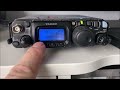 how to charge yaesu ft817nd internal battery