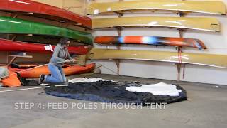 Tent Setup: Eureka's Bon Echo Tour 600