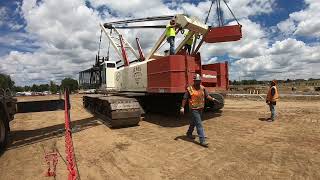 Manitowoc 999 crane assembly.