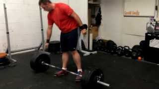 CrossFit Gravity Tim Power Clean Cluster 235lbs