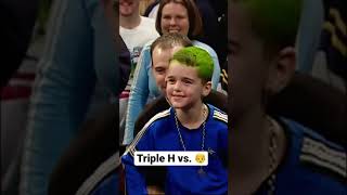 Triple H tries to fight a young WWE fan #Short