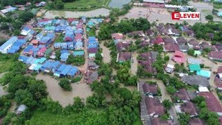 ထိုင္းႏိုင္ငံအေရွ႕ေျမာက္ ဆက္ခြန္နာခြန္ၿမိဳ႕တြင္ ေရႀကီးမႈဆိုးရြားစြာ ျဖစ္ေပၚ