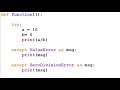 Exception Handling in Python | try, except, finally, else block