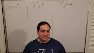 Calculus I -- Integration by Substitution