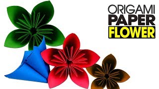Easy Paper Origami Kusudama Flower | Popular Craft | How To Make A Kusudama Paper Flower Easy