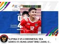 CUPLIKN GOL GOL INDONESIA🇮🇩 VS PHILIPINA🇨🇿(4-0) seagames VIETNAM #shorts