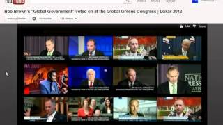 GGN: Climate Tsar Calls for Global CO2 Tax, Global Government or Governance?, Earth for Sale
