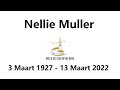 18 Maart 2022: NG Kerk Louis Trichardt - GEDENKDIENS - NELLIE MULLER