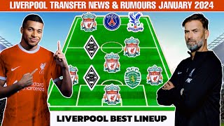 Liverpool New Squad With Latest Possible Transfer Targets  in January 2024 | Liverpool Transfer News