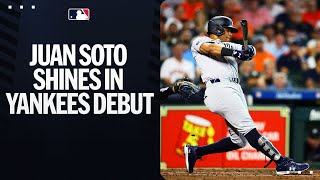 Juan Soto shines in Yankees Debut 💪