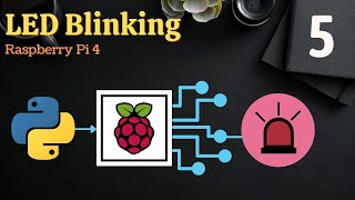 LED Blinking using Python in Raspberry Pi 4