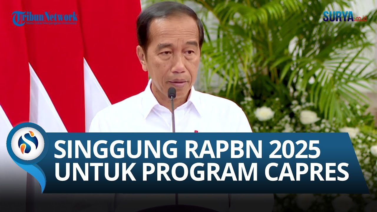 [FULL] Sambutan Jokowi Di Sidang Kabinet Paripurna Bahas RAPBN 2025 ...