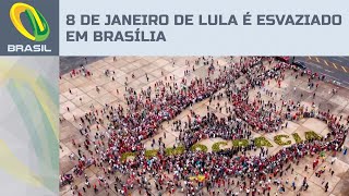 Ato de Lula sobre 8 de Janeiro é esvaziado, sem presidentes dos Três Poderes e com discurso de Janja