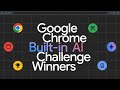 Congratulations to the winners of the Google Chrome Built-in AI Challenge