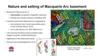 Robert Musgrave: Macquarie Arc Substrate: geophysical evidence \u0026 implications for tectonic setting