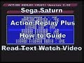 Using the Sega Saturns Action Replay Plus on Virtual Fighter Two (Invincible Cheating Special)