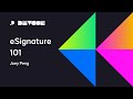 eSignature 101: An Introduction to the eSignature REST API | Developer Conference