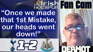 FAN CAM: "Once we made that 1st mistake, our heads went down from there" | #tottenham #spurs #thfc