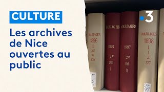 Le service des Archives Nice Côte d’Azur participe aux Journées européennes du patrimoine
