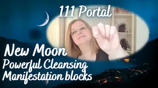 POWERFUL 111 New Moon Portal Activation to Remove Manifestation Blocks!