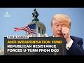Bipartisan backlash ends Trump’s $1.8bn anti‑weaponisation fund | This is America