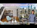 🦄 RARE! Breathtaking Penthouse Condo Loft in the Heart of Capitol Hill, Seattle, WA